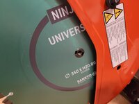 Doorslijper/bandenzaag Stihl TS 420 + Diamantzaagblad 350 Strama Beton standaard turbo