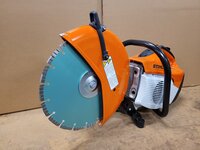 Doorslijper/bandenzaag Stihl TS 420 + Diamantzaagblad 350 Strama Beton standaard turbo