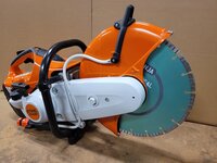 Doorslijper/bandenzaag Stihl TS 420 + Diamantzaagblad 350 Strama Beton standaard turbo