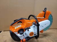 Doorslijper/bandenzaag Stihl TS 420 + Diamantzaagblad 350 Strama Beton standaard turbo