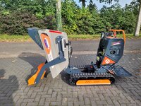 Rupsdumper STRAMA H600E Honda motor met laadschep