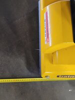 Batmatic CB1450 degelijke trilplaat met gietijzeren onderplaat 50cm breed