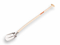 Bats Strama PLATTE GEBOGEN opstap met gebogen schopsteel 110 cm met doorgestoken hilt