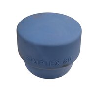 Simplex 60 of 80 rubber hamerdop soft voor kunststofhamer 