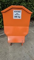 losse grote bak voor Minidumper BMD 300 Belle
