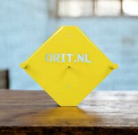 Hoekmaatje Orit draadspanner set (2 stuks) met 1 rolletje touw