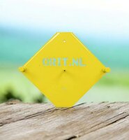 Hoekmaatje Orit draadspanner set (2 stuks) met 1 rolletje touw