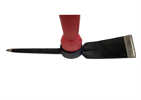 Pikhouweel met fiberglas steel rood 2 kg snuffelhoek