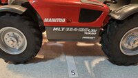 Miniatuur van een Manitou MLT 634-120 LSU Turbo verreiker (nummer 5)