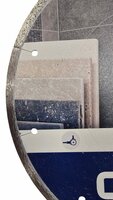 Diamantzaagblad 230 Carat keramische tegels - natuursteen slijptol RACER