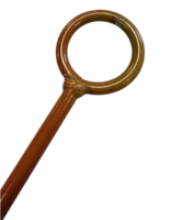 Draadpen oog Strama 60 cm lang en 12 mm dik oranje