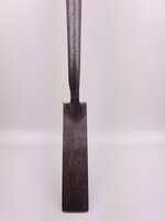 Kabelspade 6cm breed DeWit smalle schep RECHTE kruk