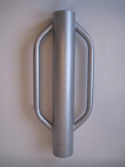 Handhei/palenrammer rondmodel 11,4 cm 