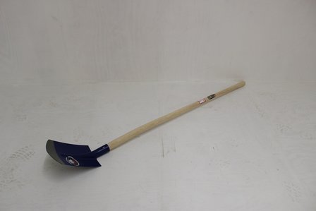 Kabelschop smal 11,5 of 16 cm met beukensteel 130 cm blauw 