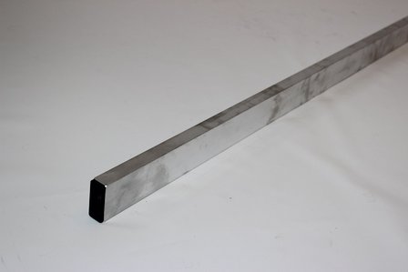 Afrijlat 150 cm 50x20 mm met kunststof eindkap