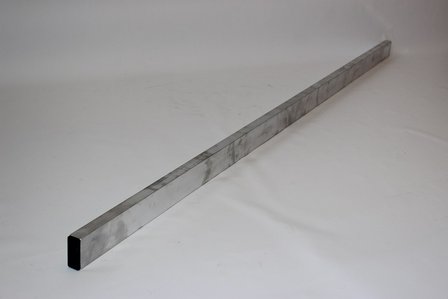 Afrijlat 200 cm 50x20 mm met kunststof eindkap