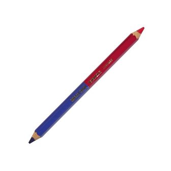 Potlood Lyra duo rood-blauw 