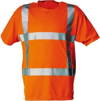 T-shirt RWS oranje M-Wear
