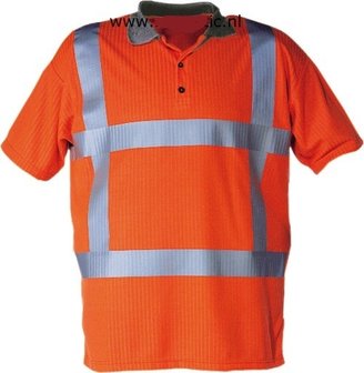 Polo-shirt RWS oranje M-Wear