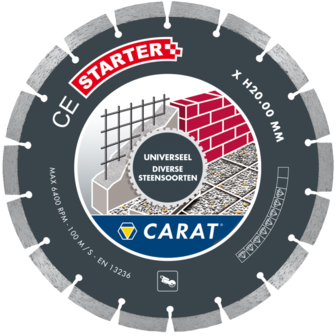 Diamantzaagblad 400 Carat CE Starter universeel