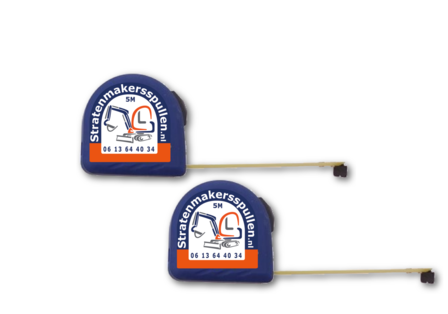 Rolmaat Strama 5m 2 stuks