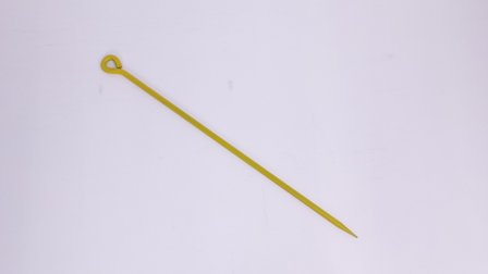 Draadpen oog Strama geel (80cm)