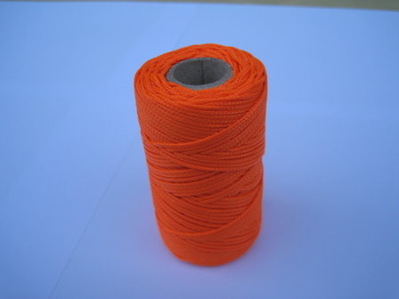Stratenmakerstouw fluor oranje 1.5 mm