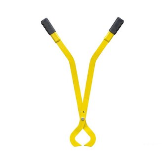 Bandentang Orit klein model Budget geel (85 cm) met rubber handvat