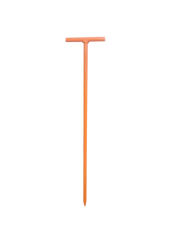 Draadpen Strama oranje T-kop (80cm)  4 of 8 stuks