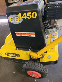 Batmatic CB1450 degelijke trilplaat met gietijzeren onderplaat 50cm breed