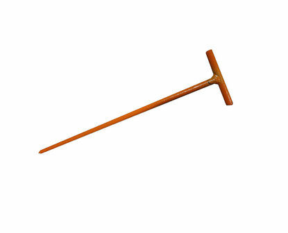 Draadpen T kop stratenmakersspullen 60 cm oranje