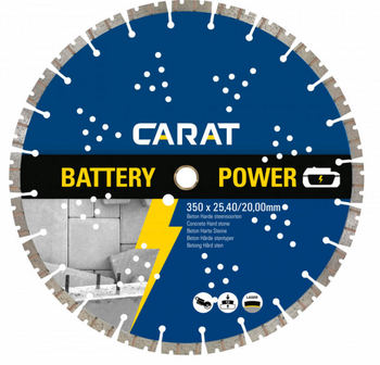 Diamantzaagblad 350 Carat Zaagblad Battery Power