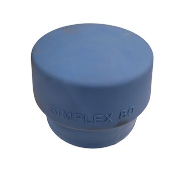 Simplex 60 of 80 rubber hamerdop soft voor kunststofhamer 