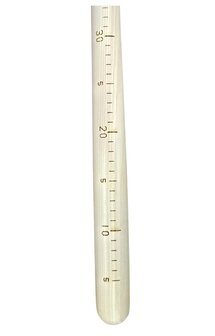 Bats STRAMA PLATTE GEBOGEN opstap met gebogen MEETsteel 110 cm of 130 cm