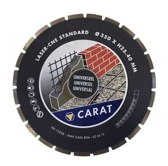 Diamantzaagblad Carat CNE Standard 350 mm &ndash; OP=OP Aanbieding