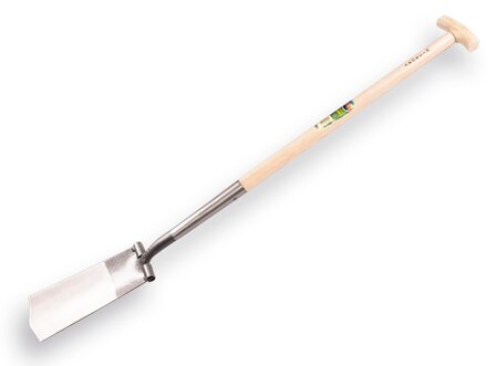 Kabelspade 13cm breed ATLAS DIAMANT met opstap engelse kruk met Hickory T-steel 80 cm