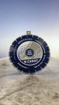 Carat Diamantzaagblad CSS Standard 350 mm Asgat 25,4 mm  