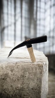 Straathamer 7cm bek houtensteel Strama 