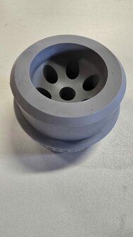 Simplex 60 of 80 rubber hamerdop grijs voor kunststofhamer 