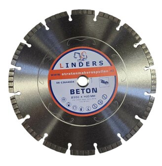 Diamantzaagblad 300 Strama Beton standaard turbo 