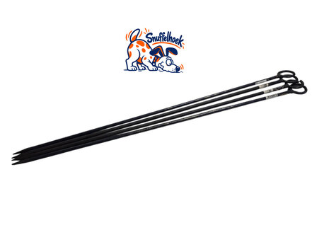 Draadpen Oog DeWit 80 cm lang 10 mm dik &ndash; 4 stuks &ndash; Snuffelhoek