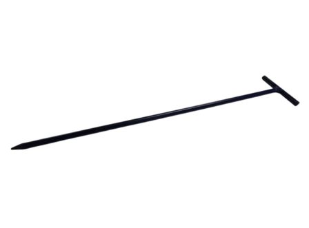 Draadpen T-kop Strama blauw 60 cm lang 12 mm dik &ndash; Snuffelhoek