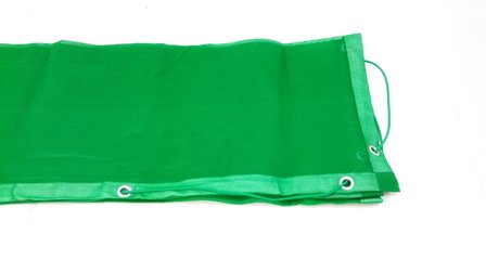 Aanhangergaasnet 2,5x4,5 meter fijnmazig groen 