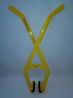 Bandentang rubberbek Strama geel (82 cm)