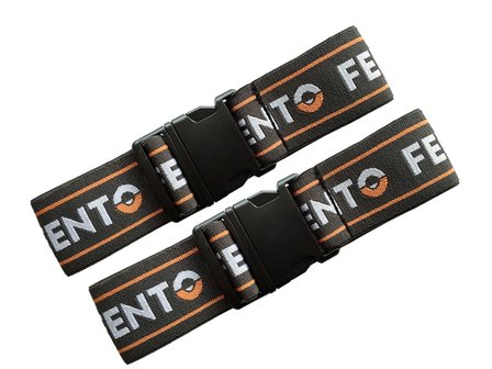Set elastieken met clip voor Fento kniebeschermer 200 en 200 Pro (2 stuks)