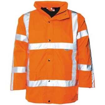 M-Wear 0985 Parka Oxford nylon RWS regenjas oranje