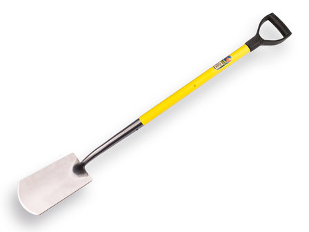 Spade Atlas gepolijst met fiberglas D-steel