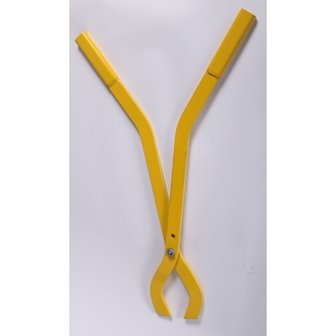 Bandentang Orit klein model Budget geel (85 cm) met rubber handvat