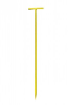 Draadpen Strama geel T-kop (80cm) 