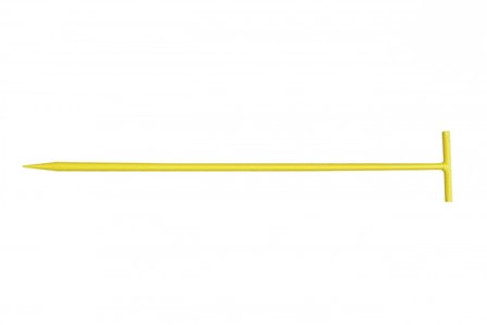 Draadpen Strama geel T-kop (80cm) 